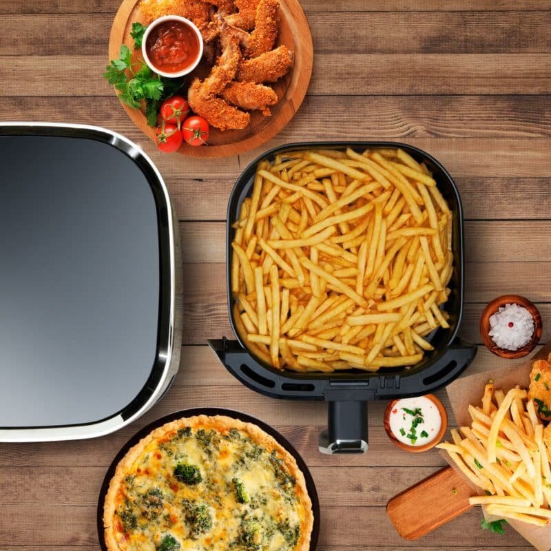 Air Fryer المقلاة الهوائية الإلكترونية والصحية متعددة الإستعمالات